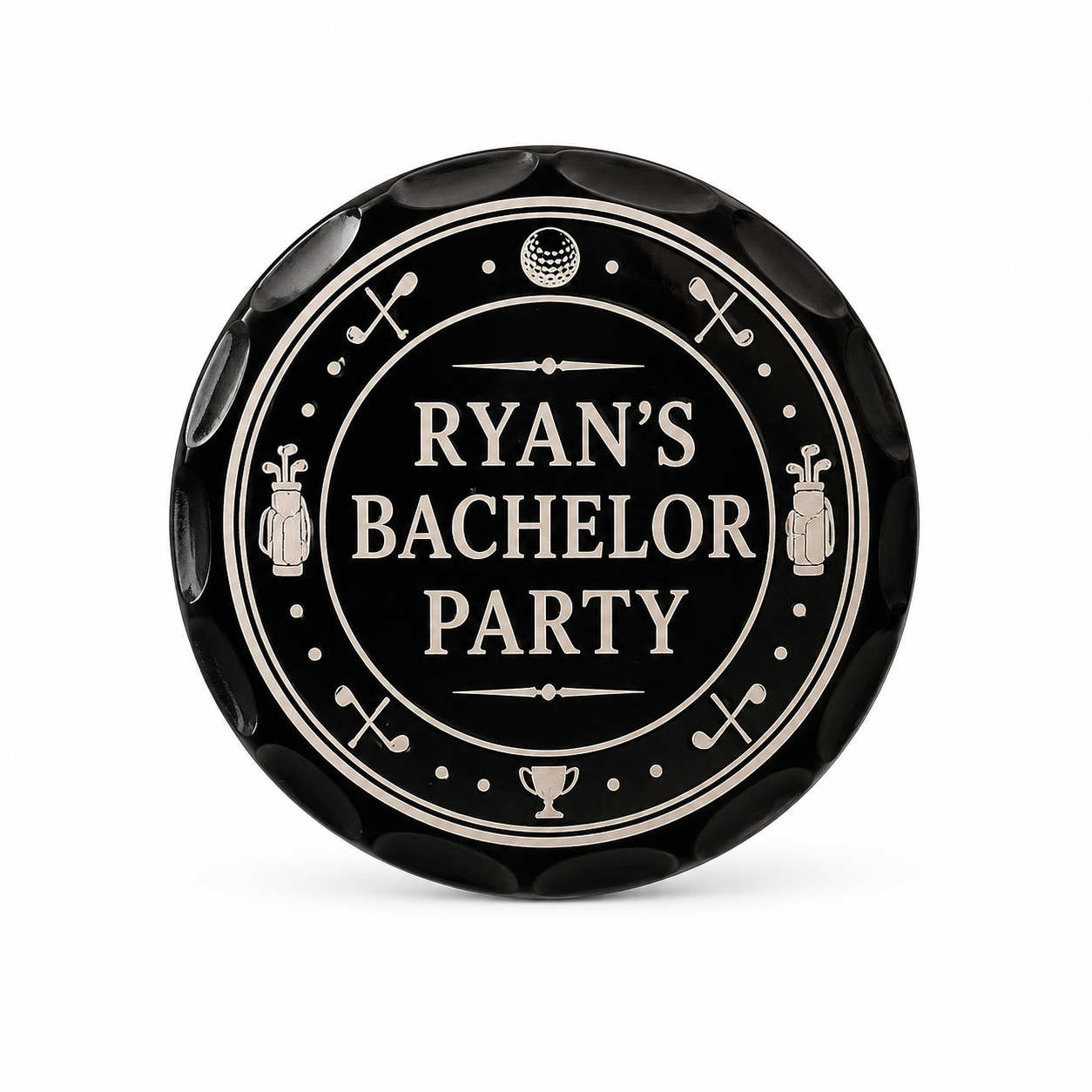 Personalized Metal Golf Ball Marker