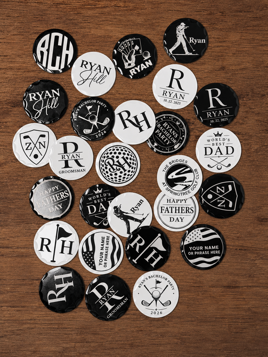 Tee-it Up (Customize Your Ballmarker)