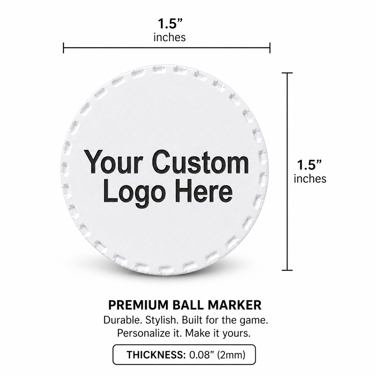 Tee-it Up (Customize Your Ballmarker)